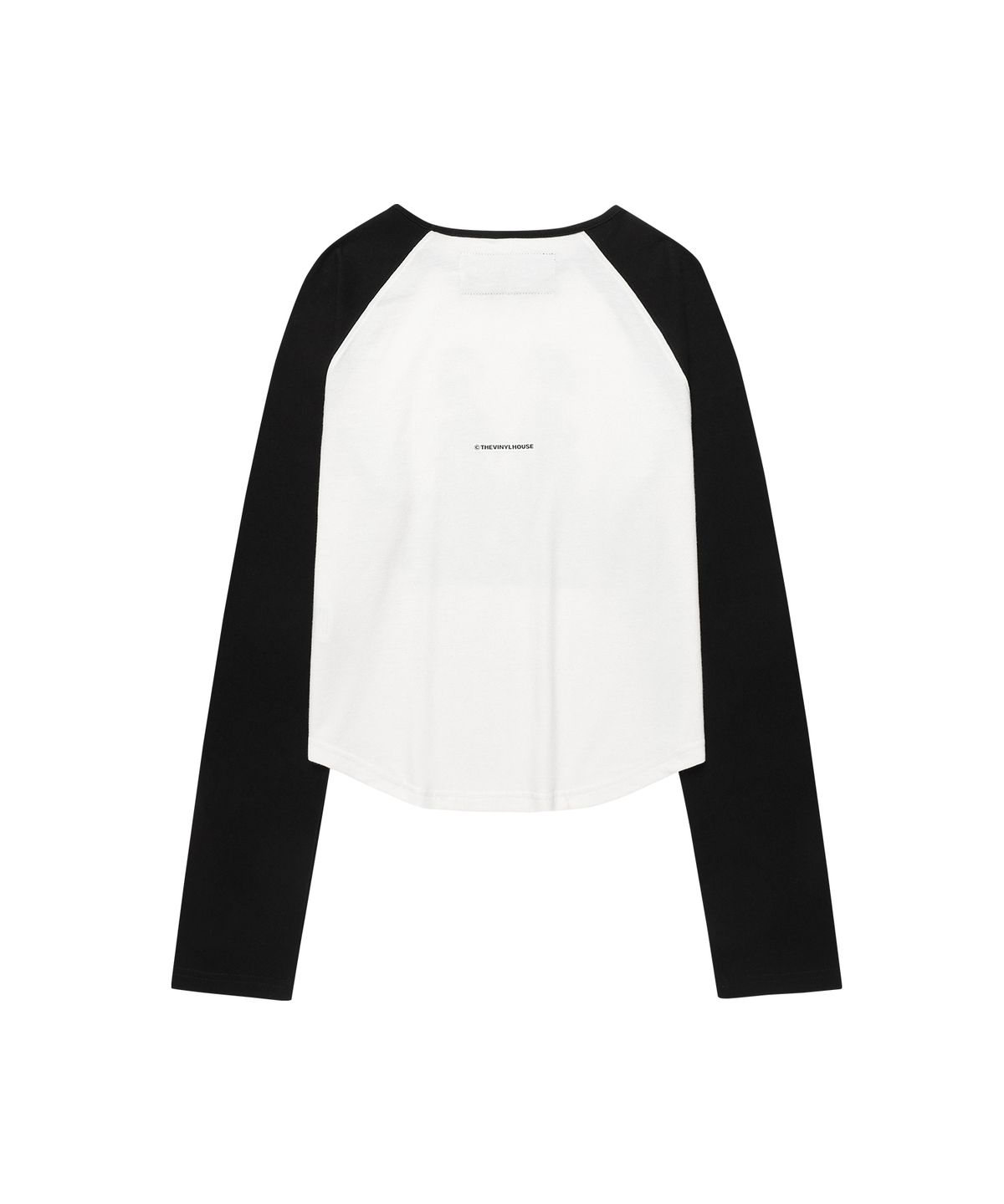 더바이닐하우스(THEVINYLHOUSE) TWIN RAGLAN LS TEE(W) WHITE