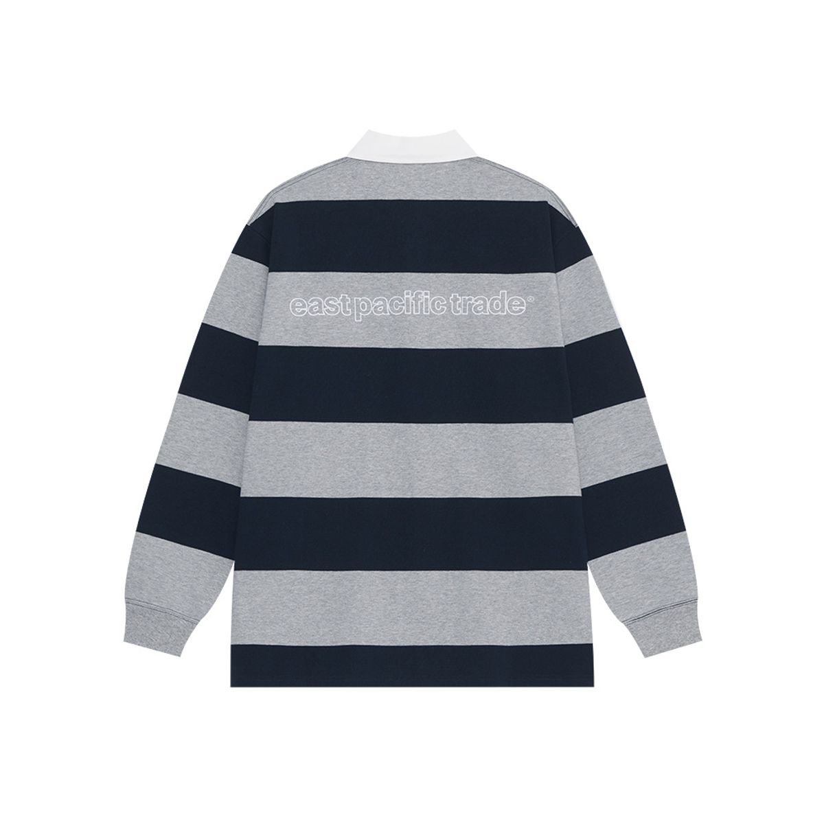 이피티(EPT) STRIPED RUGBY SHIRT (NAVY)