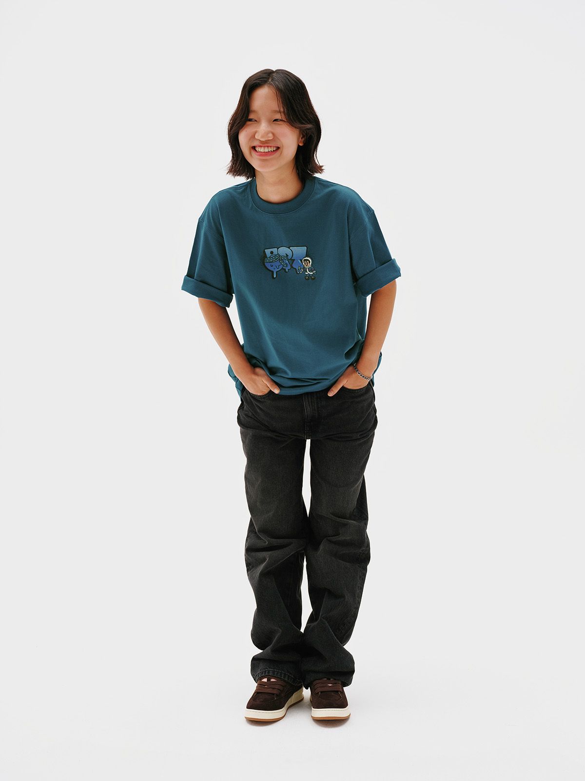 이피티(EPT) SPRAY BOY T-SHIRT (BLUE)