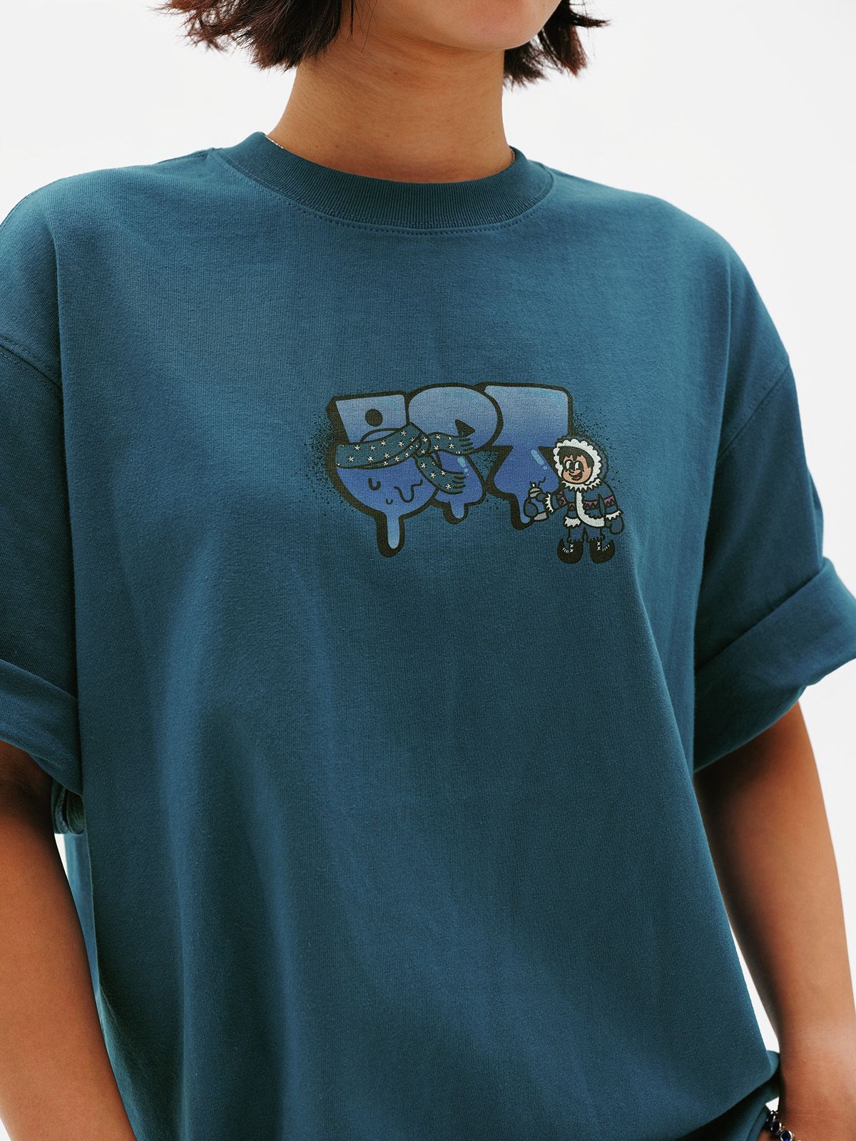 이피티(EPT) SPRAY BOY T-SHIRT (BLUE)