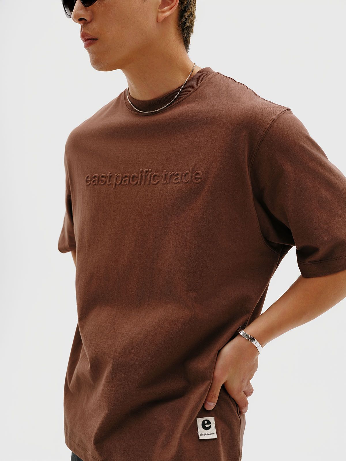 이피티(EPT) CLASSIC LOGO PIGMENT DYED -SHIRT (BROWN)