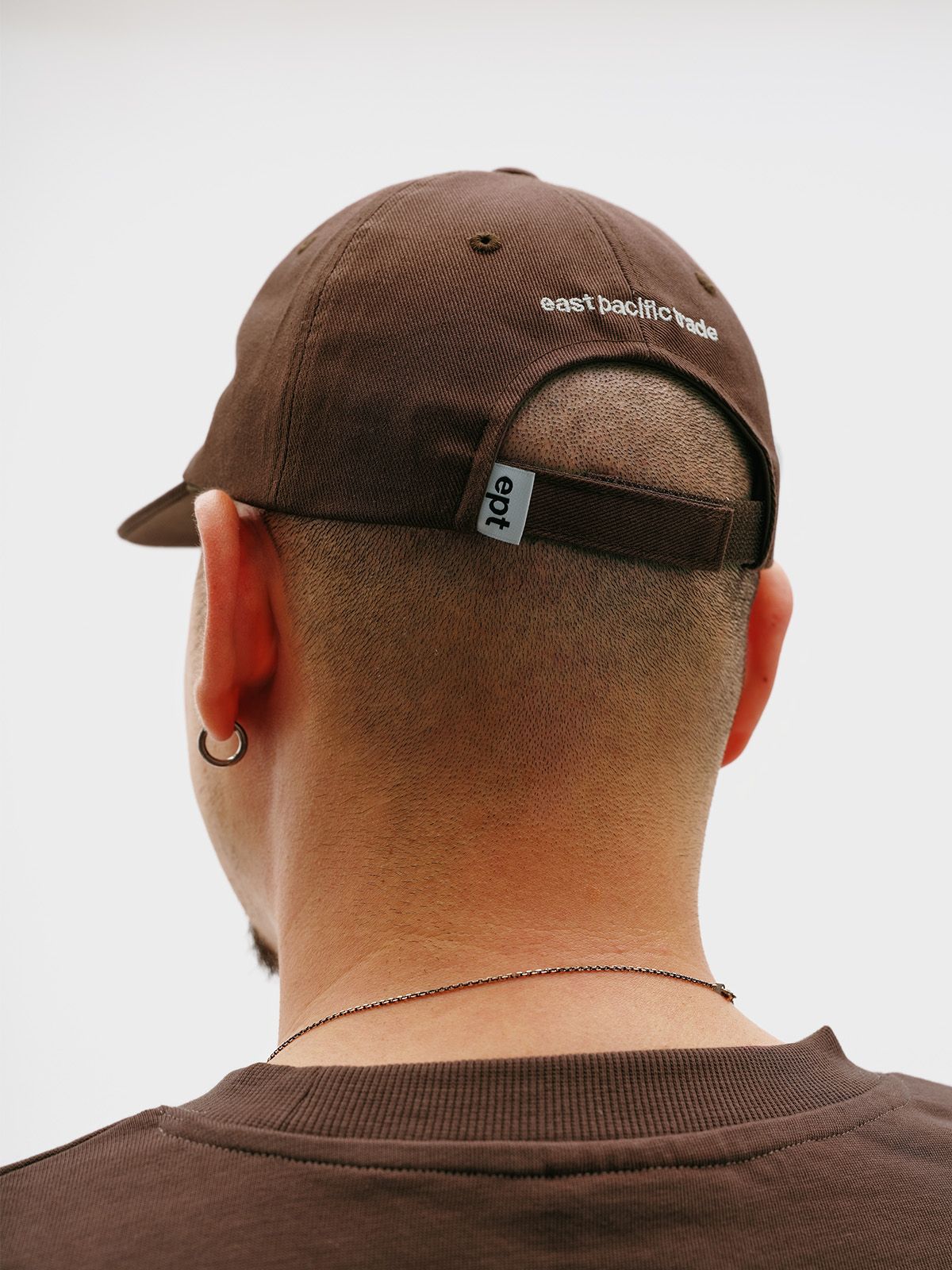 이피티(EPT) DOODLE LOGO CAP (BROWN)