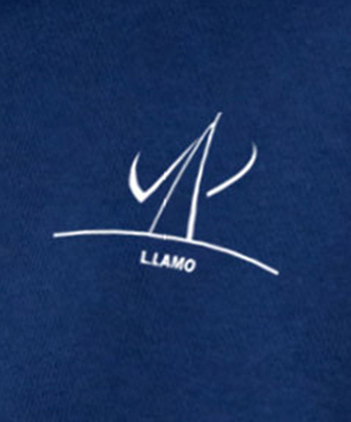 엘라모(LLAMO) 여성 쭈리 반집업 카라 오버핏 맨투맨 [블루]