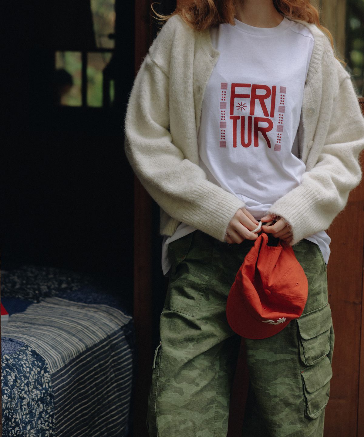 프리터(FRITUR) Icon Ball Cap Orange_F252HT01