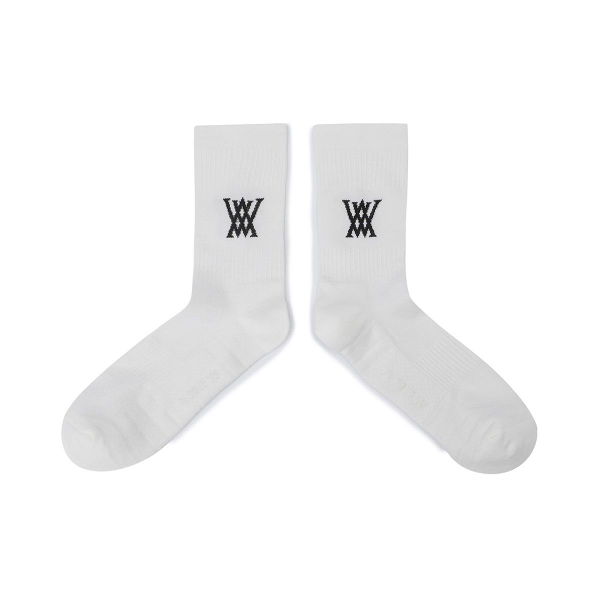 어뉴골프(ANEW GOLF) MEN LOGO SOCKS_WH