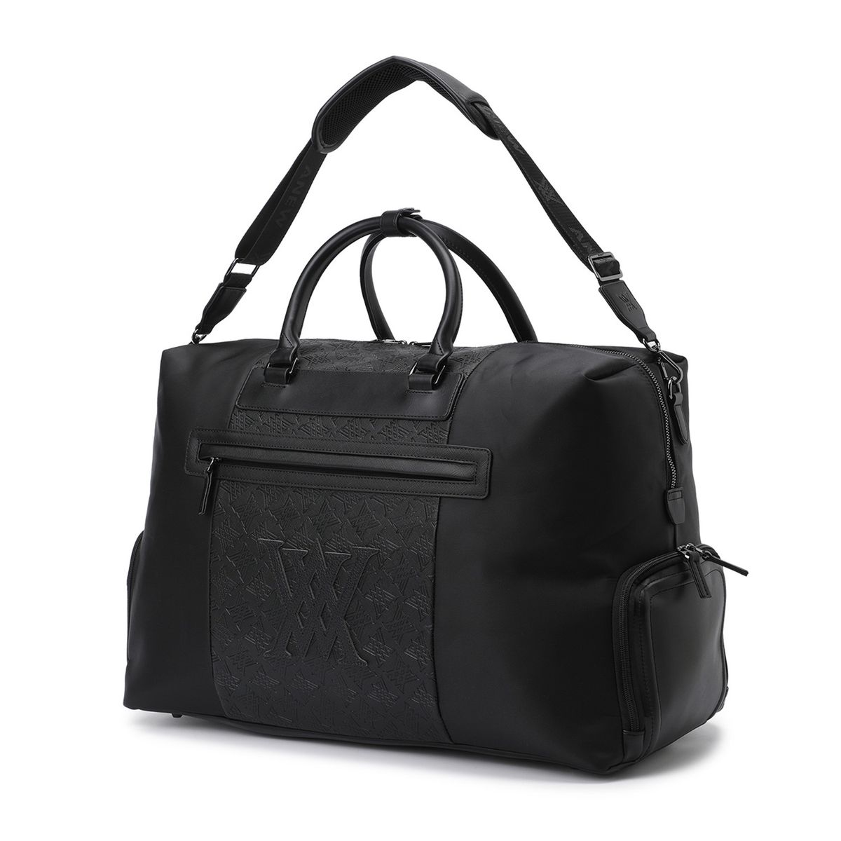 어뉴골프(ANEW GOLF) UNI LOGO INTAGLIO BOSTONBAG_BK