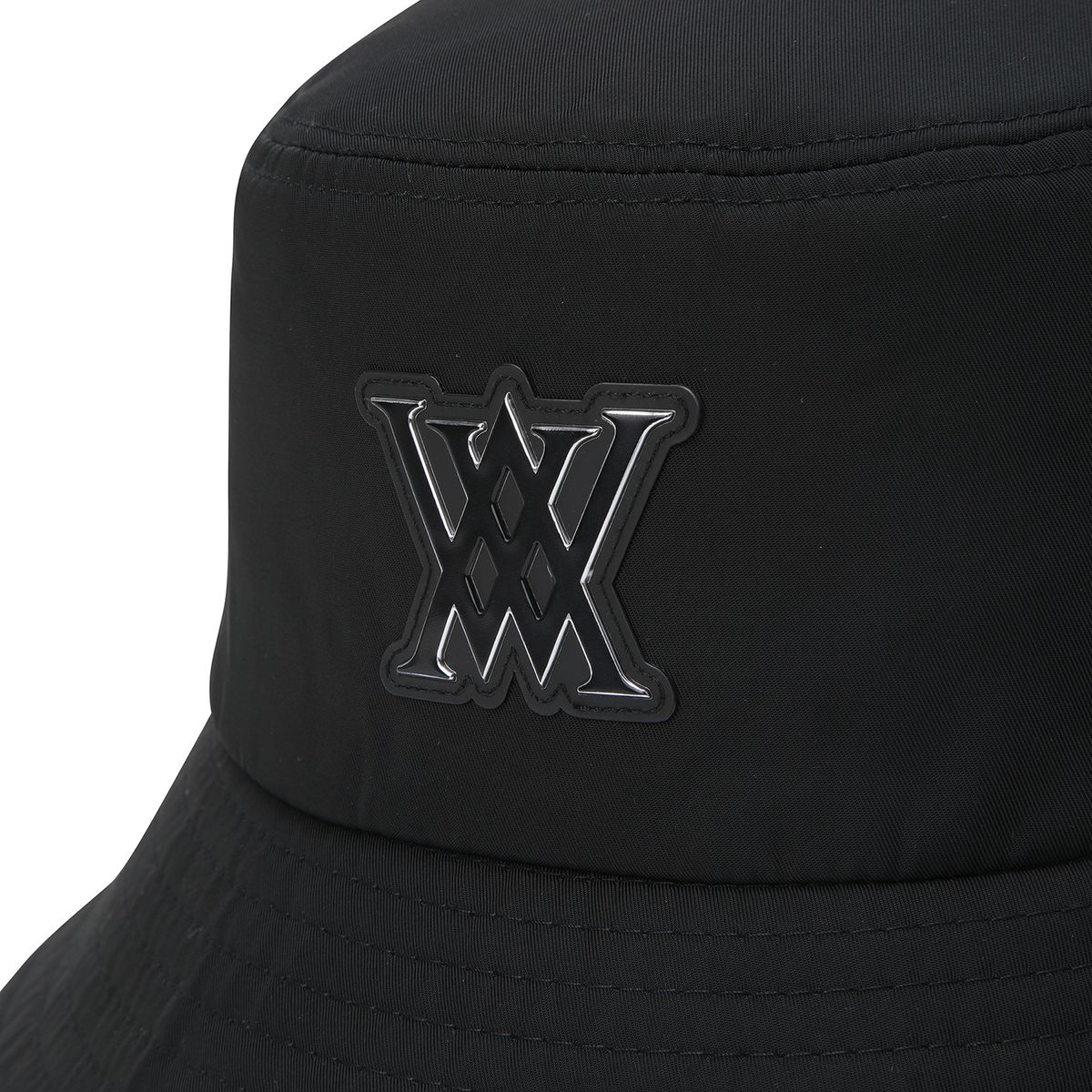 어뉴골프(ANEW GOLF) UNI LETTERING BUCKET HAT_BK