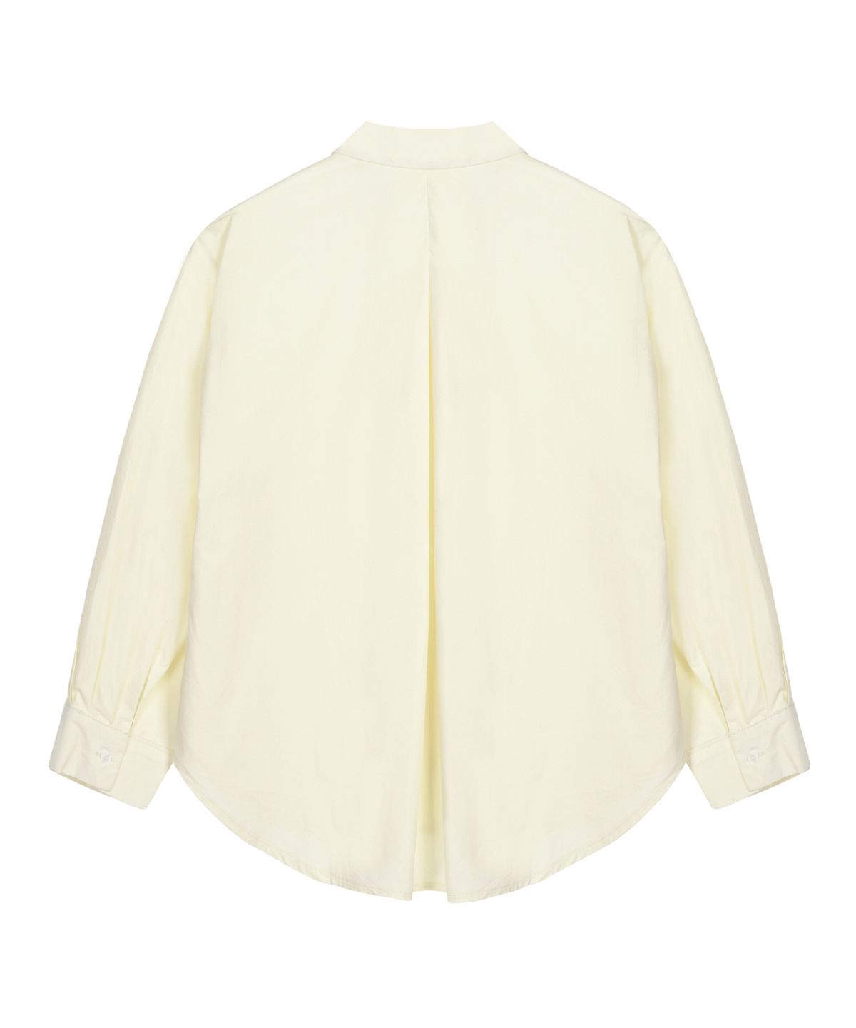 닉앤니콜(NICK&NICOLE) OVERFIT PAPER COTTON BUTTERFLY SHIRT_CREAM