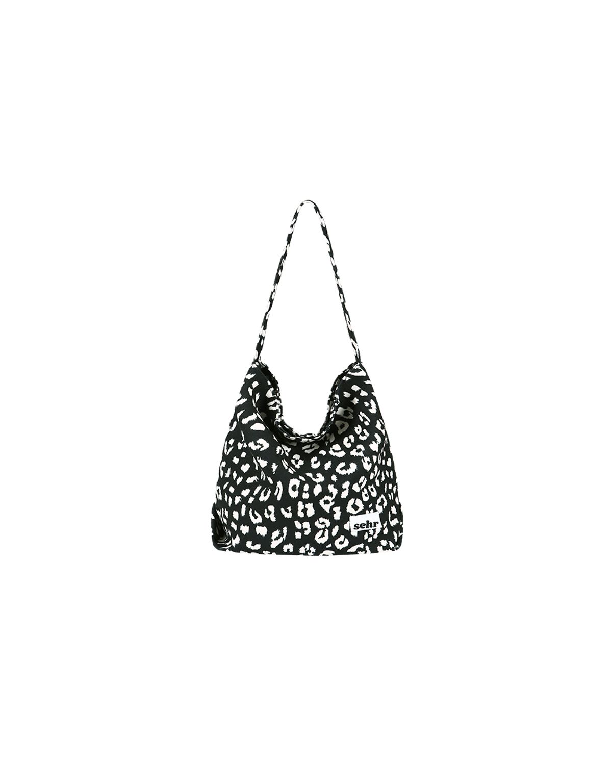 세르(SEHR) Leopard Bucket Bag (Black)