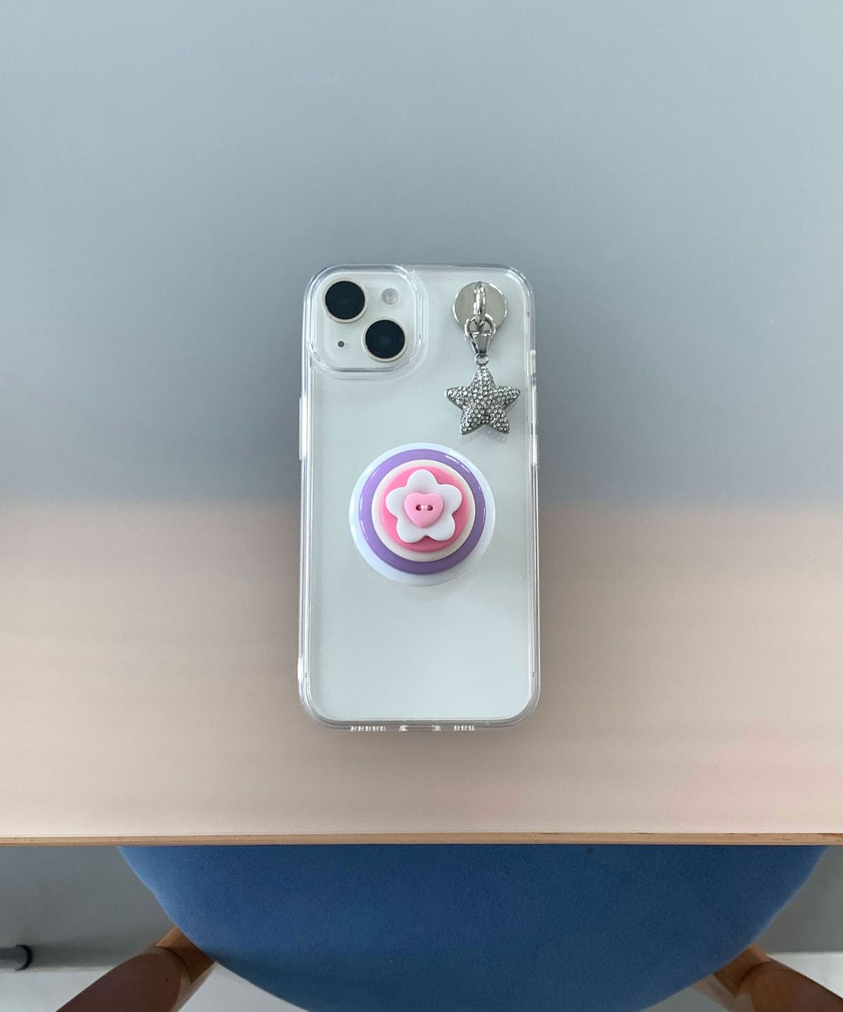해피고럭키(HAPPYGOLUCKY) Button Layered Tok_01 / 단추톡 단추 스마트톡