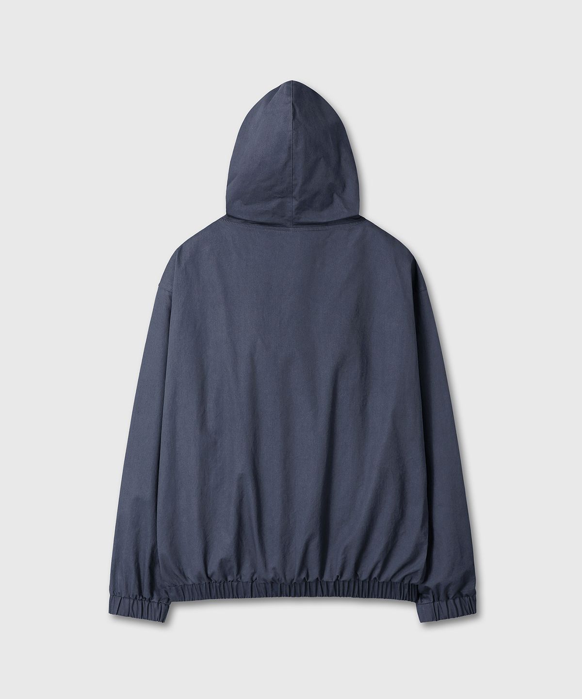 다이브인(DIVEIN) LOOSED OLD COTTON HOOD ZIP-UP (NAVY)