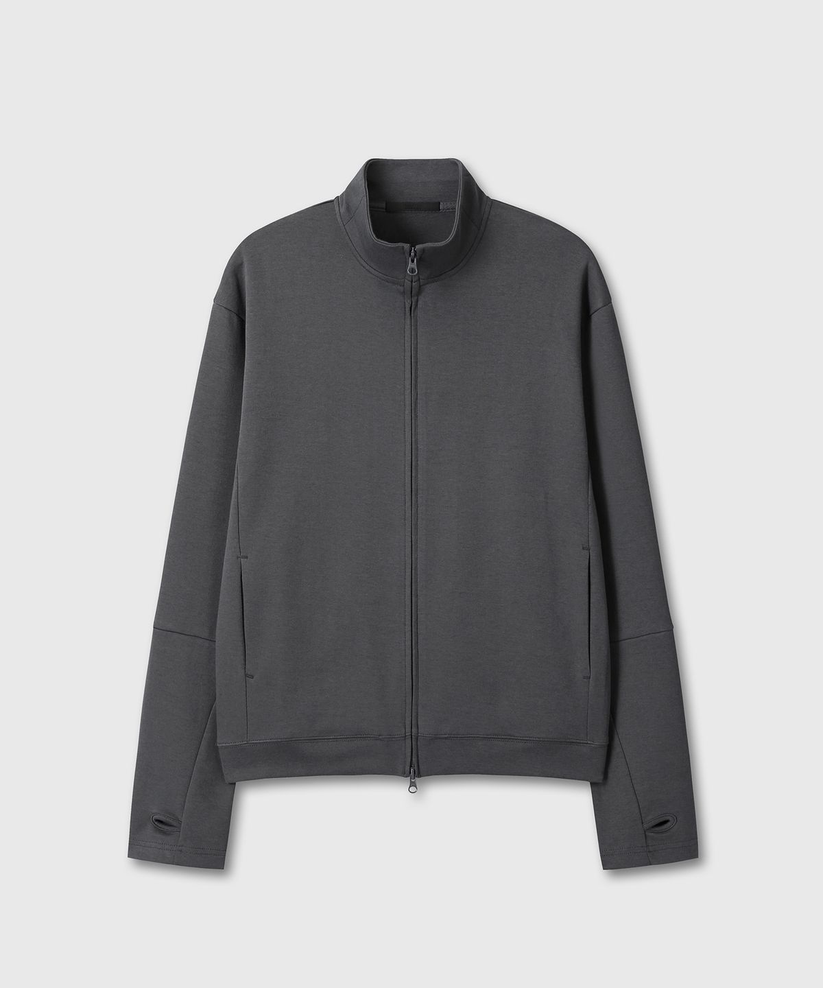 다이브인(DIVEIN) LIGHT UNIFORM ZIP-UP JERSEY (CHARCOAL)
