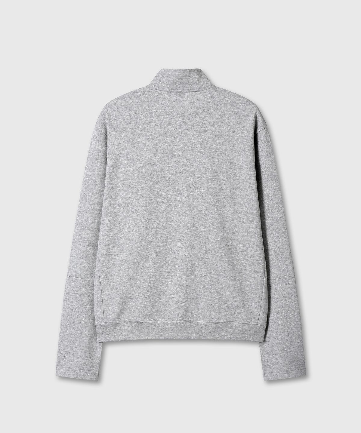 다이브인(DIVEIN) LIGHT UNIFORM ZIP-UP JERSEY (MELANGE GRAY)