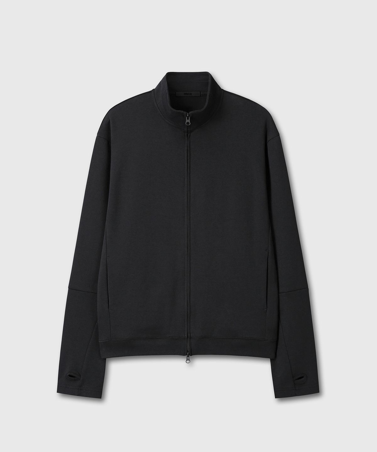 다이브인(DIVEIN) LIGHT UNIFORM ZIP-UP JERSEY (BLACK)