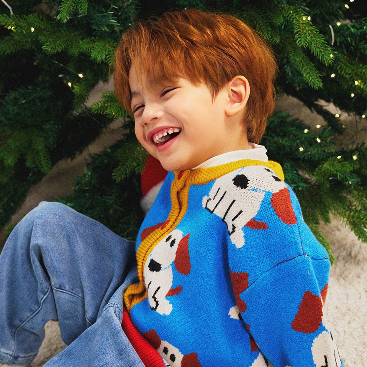 미니도우(MINIDOU) 미니도우 닥스퍼피 올오버 가디건