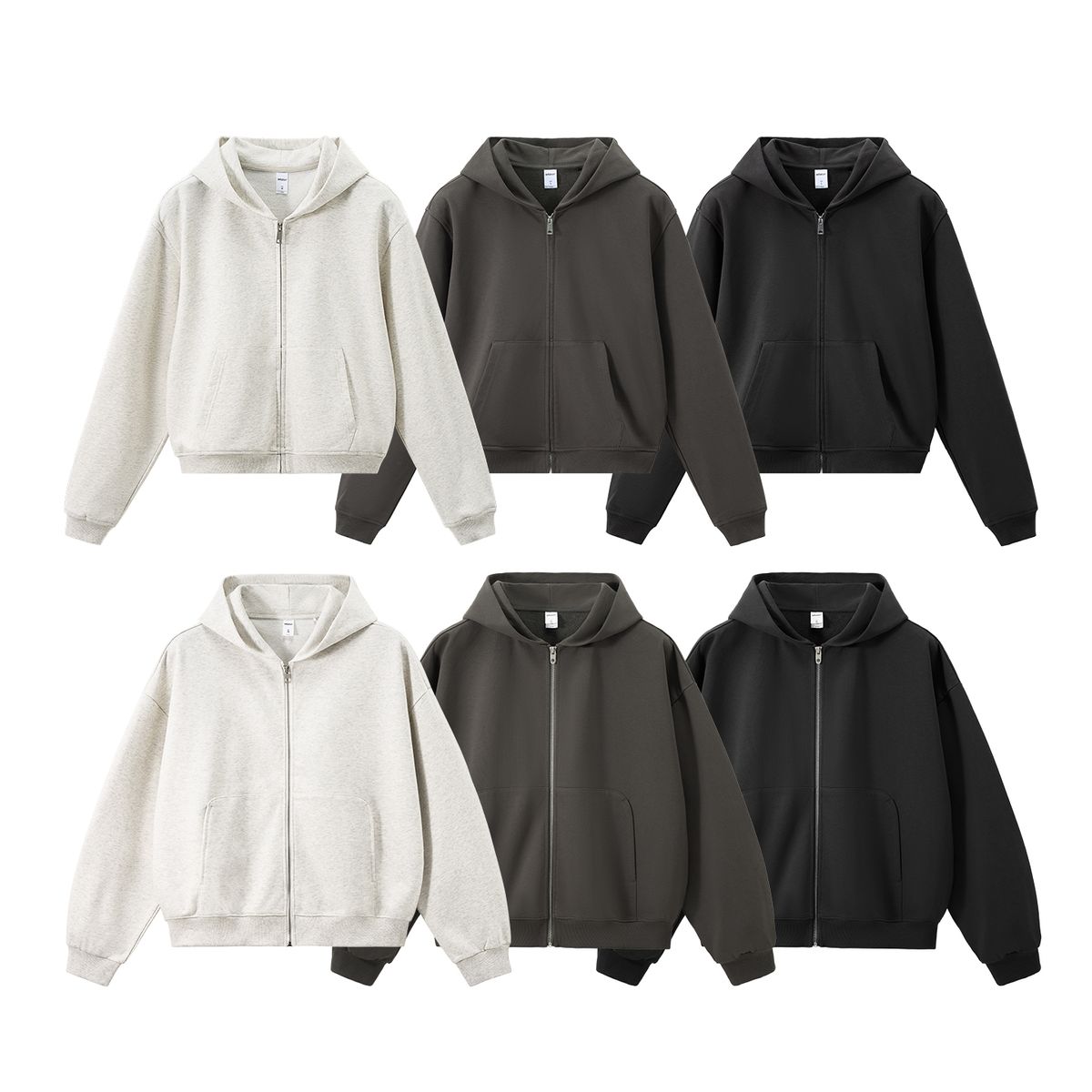 인플레이션(INFLATION) Mens DScale Zip-Up Hoody