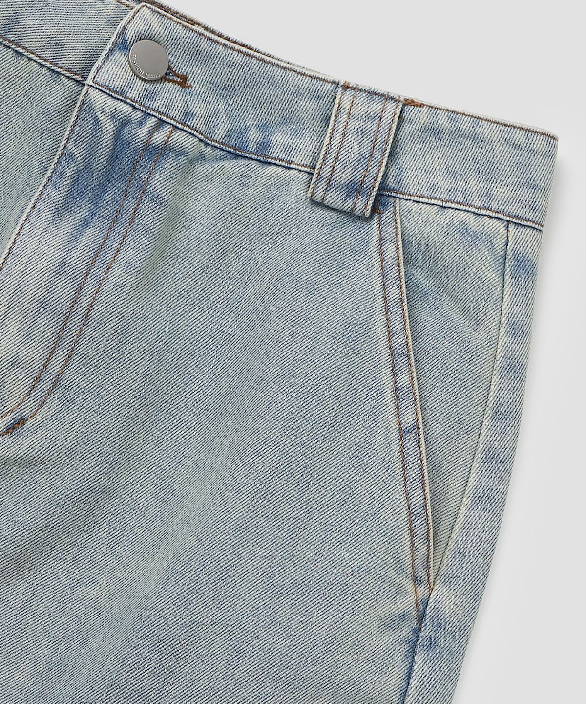 아포엠(APOEM) FADE DENIM SKIRT