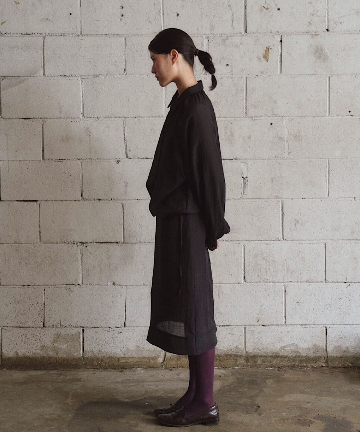 아포엠(APOEM) SOFT VEIL SETUP SKIRT (2C)