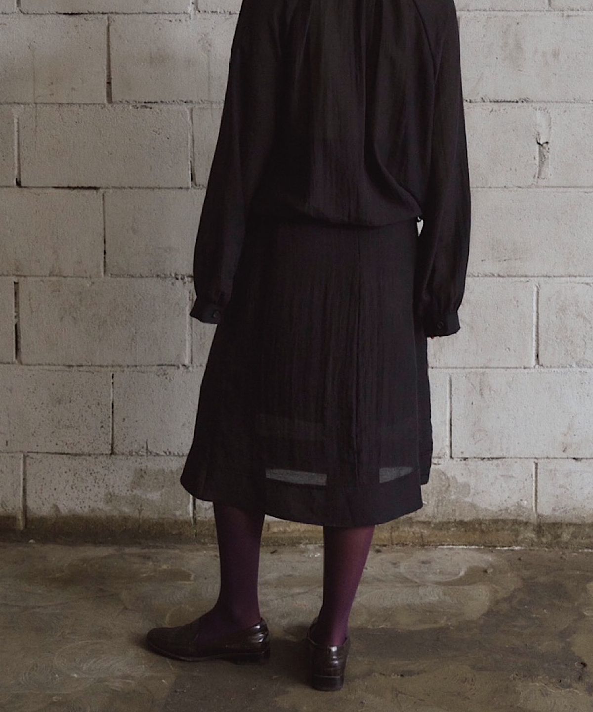 아포엠(APOEM) SOFT VEIL SETUP SKIRT (2C)