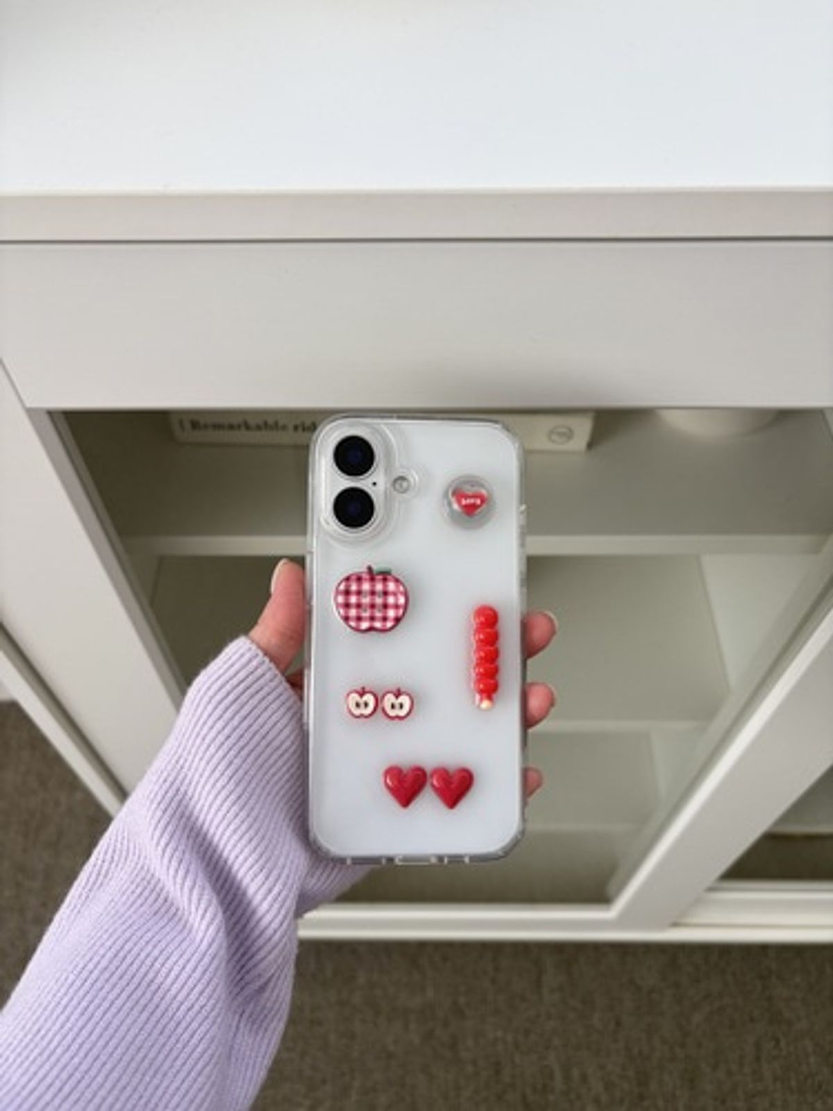 크림비(CREAMBEE) apple case [레진케이스]