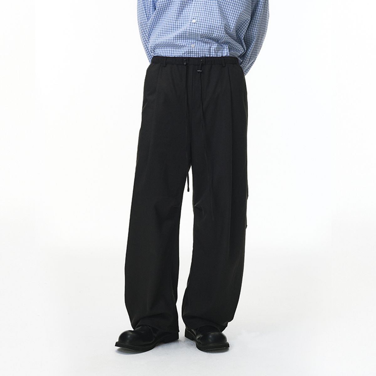 인플레이션(INFLATION) QB Linen Wide Leg Pant