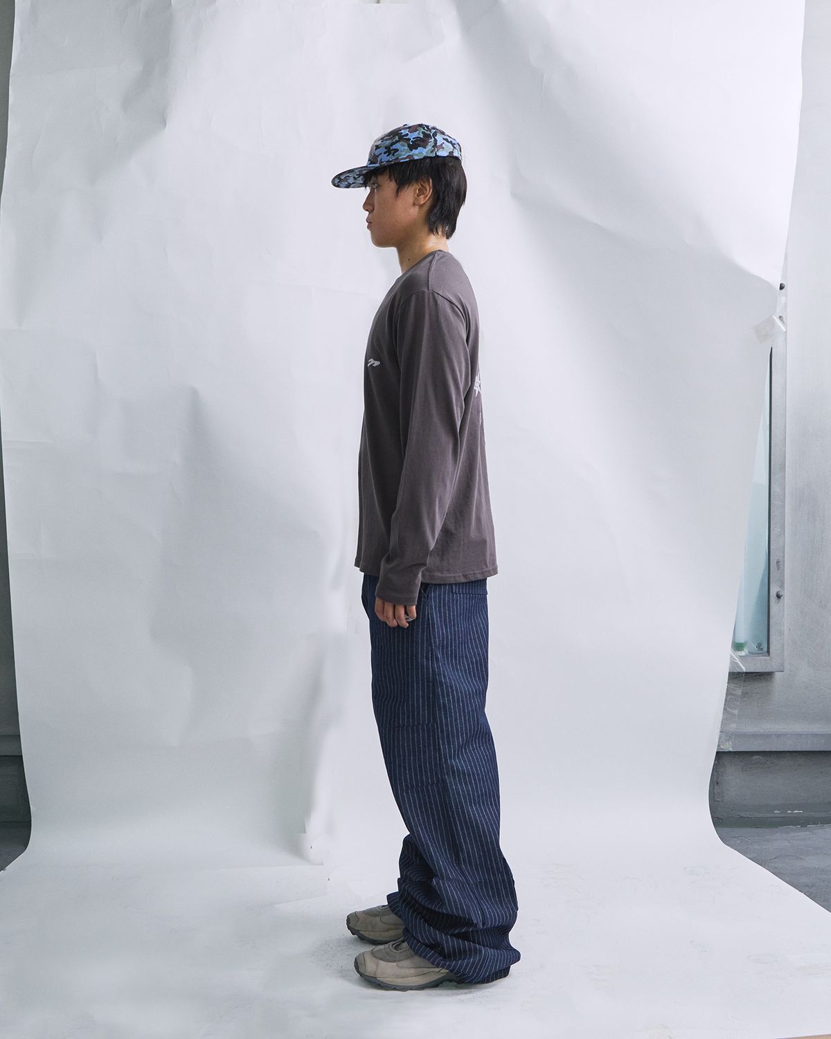 탄산마그네슘(TANSANMAGNESIUM) 스타 롱슬리브 (차콜)