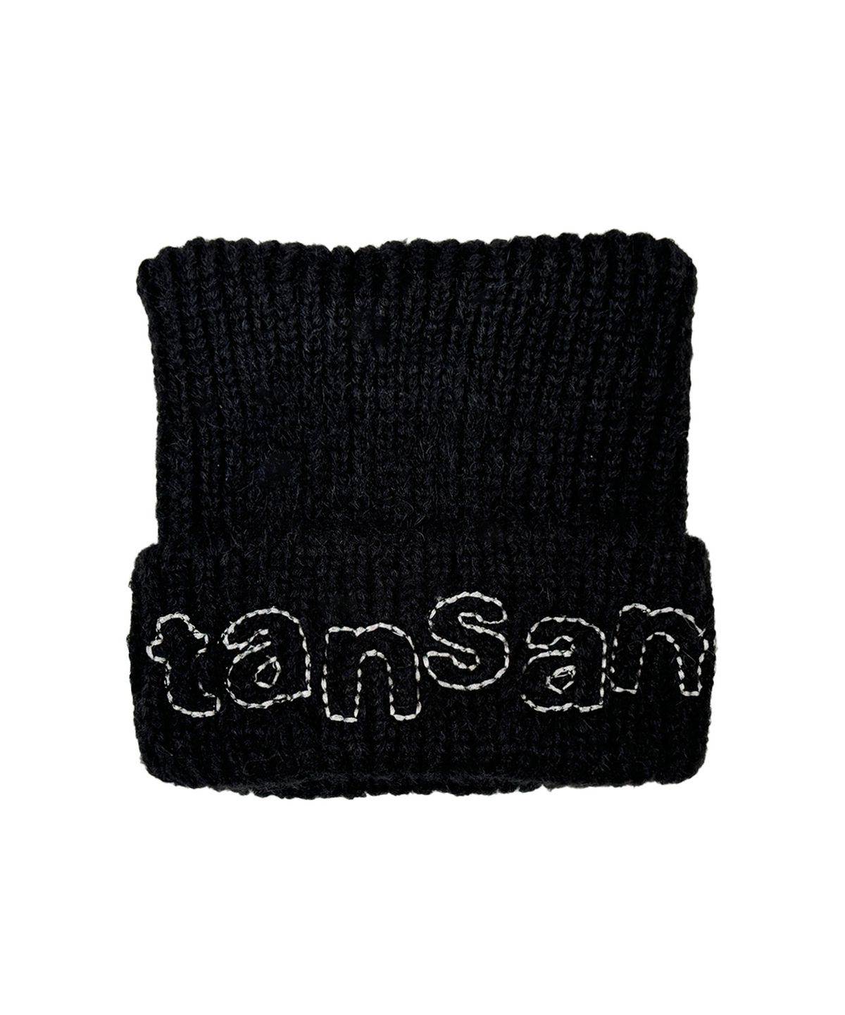 탄산마그네슘(TANSANMAGNESIUM) 로고 캣 비니 (블랙)