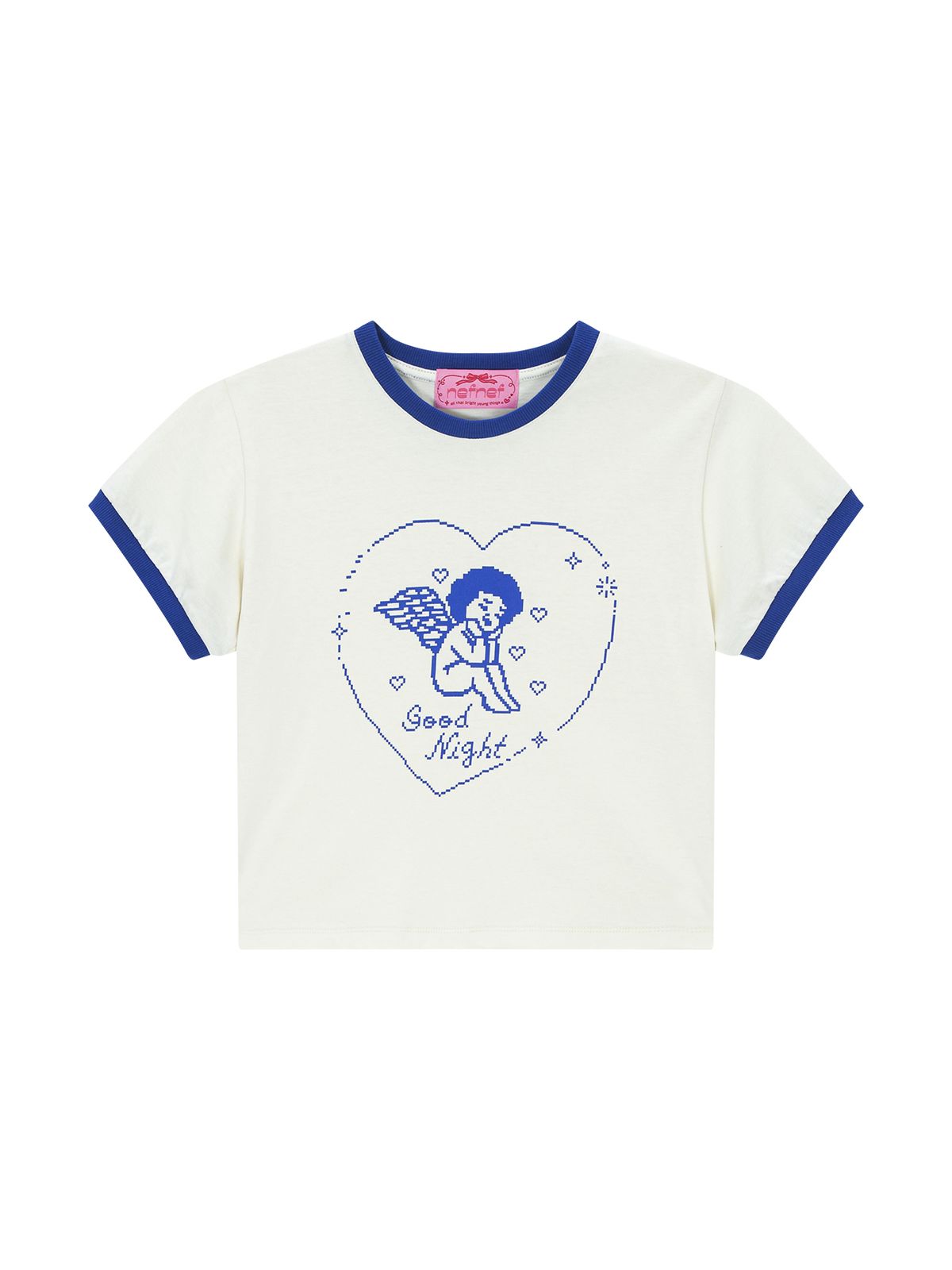네프네프(NEFNEF) angel ringer tee_blue