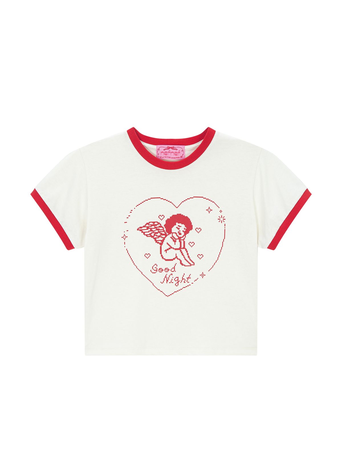 네프네프(NEFNEF) angel ringer tee_red
