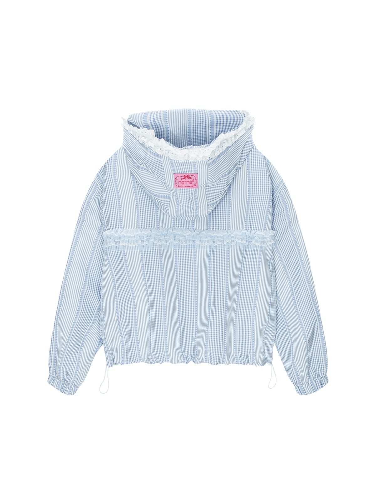 네프네프(NEFNEF) lace frill jumper_blue