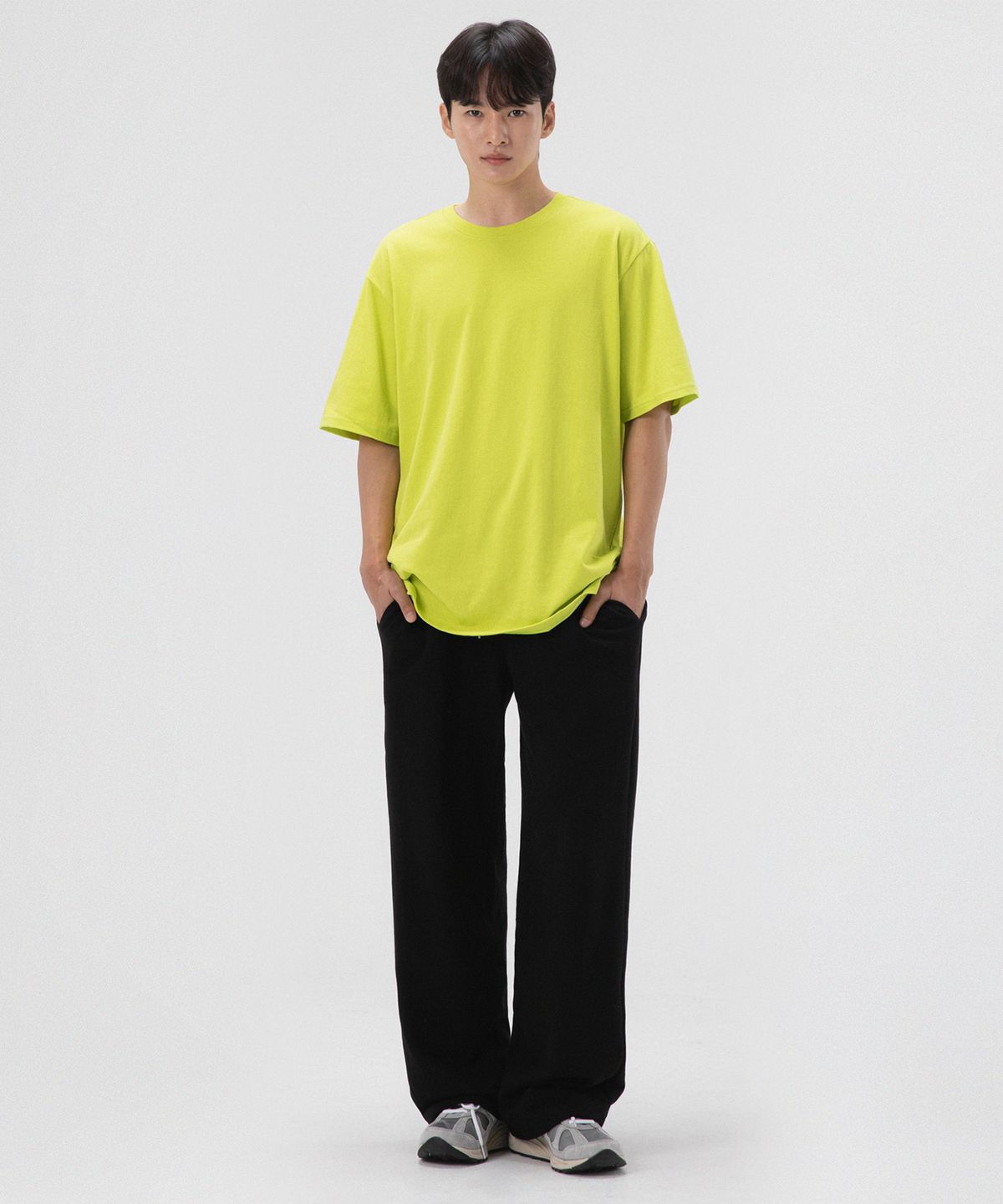 프리노어(PRINOAR) 데일리 와이드 트레이닝 팬츠-블랙