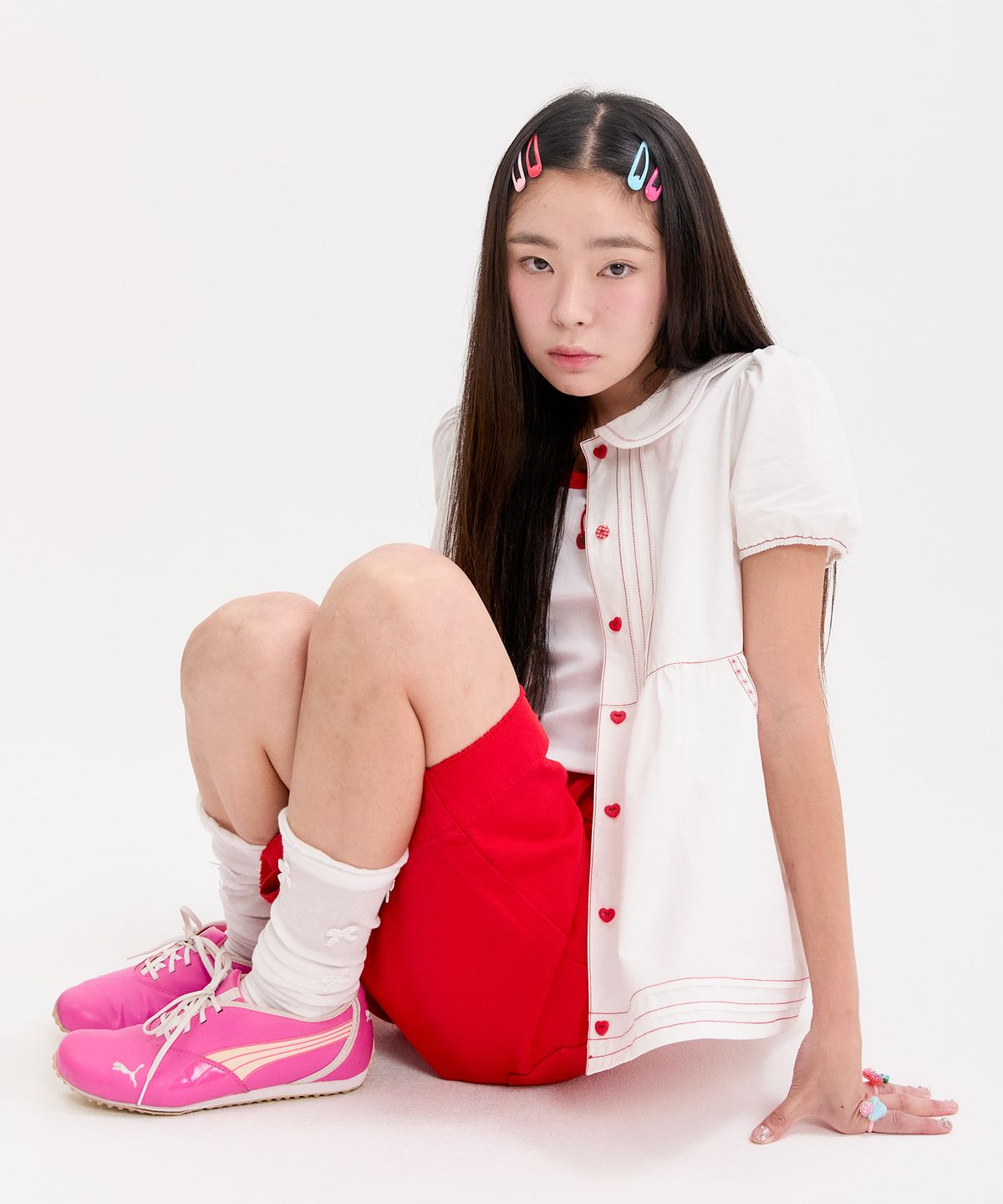 네프네프(NEFNEF) baby doll blouse