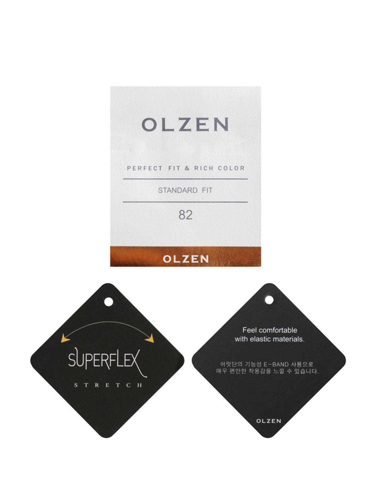 올젠(OLZEN) 남성) 프린트 치노 팬츠_ZOF3PP1302BE