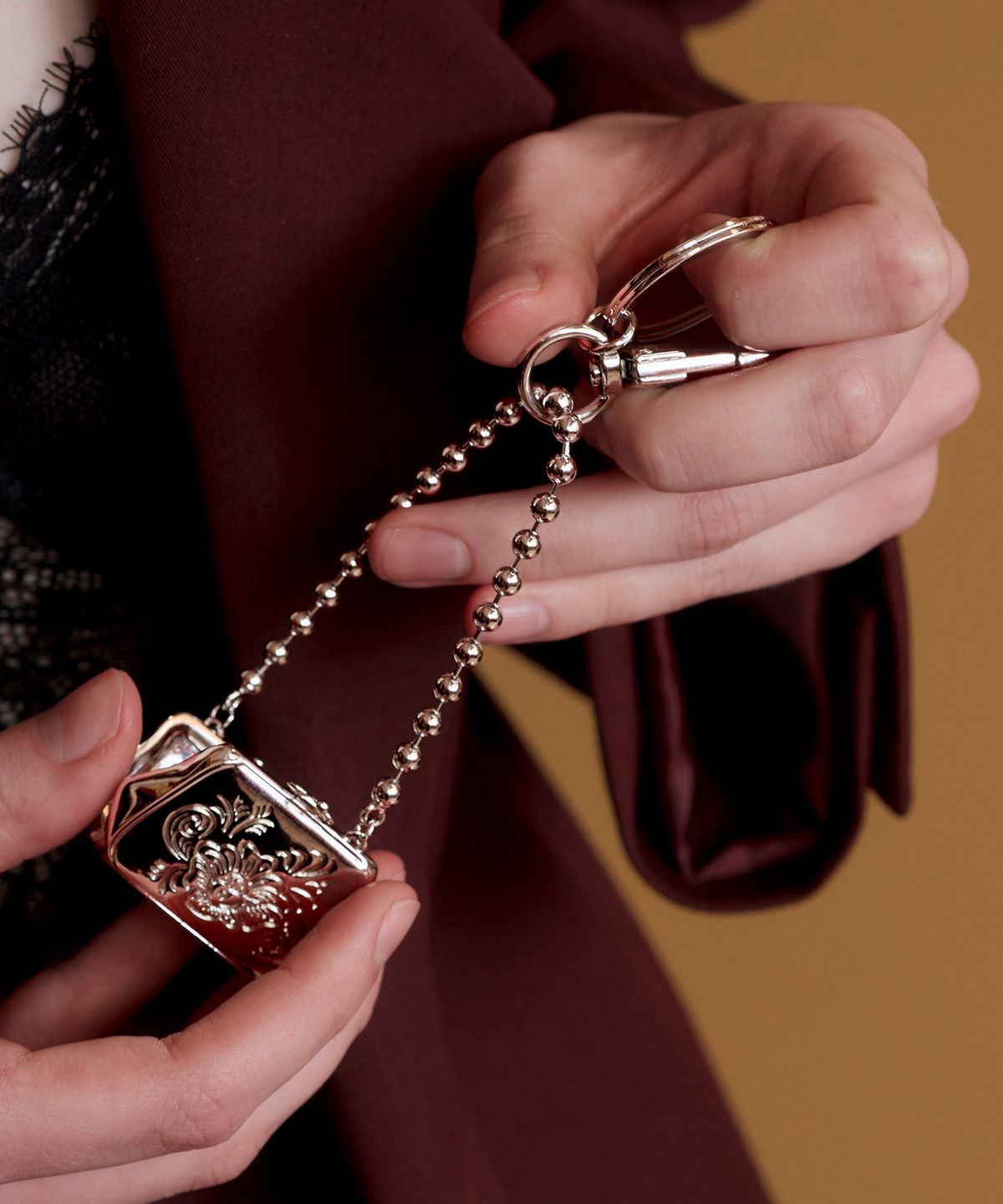 티오유(TOU) SS023 Antique Bag Keyring