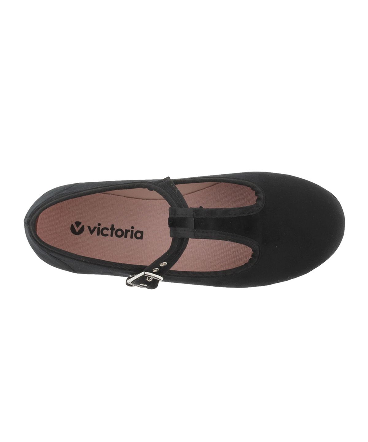 빅토리아 슈즈(VICTORIA SHOES) 쿵푸 티스트랩 메리제인 (1080124-NEGRO)