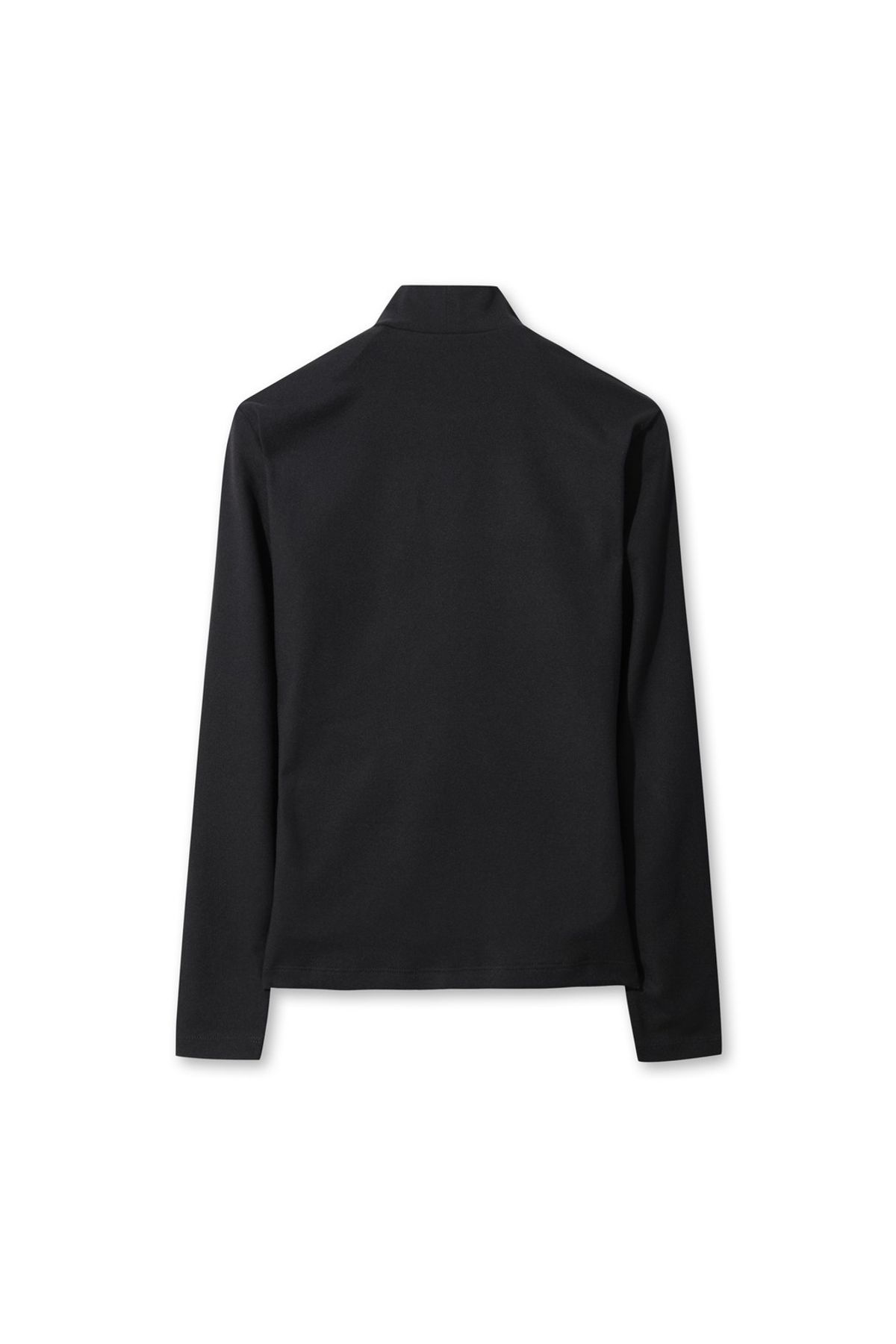 왁(WAAC) Women Winter Essential Fleece Highneck Top WWTBW25702BKX