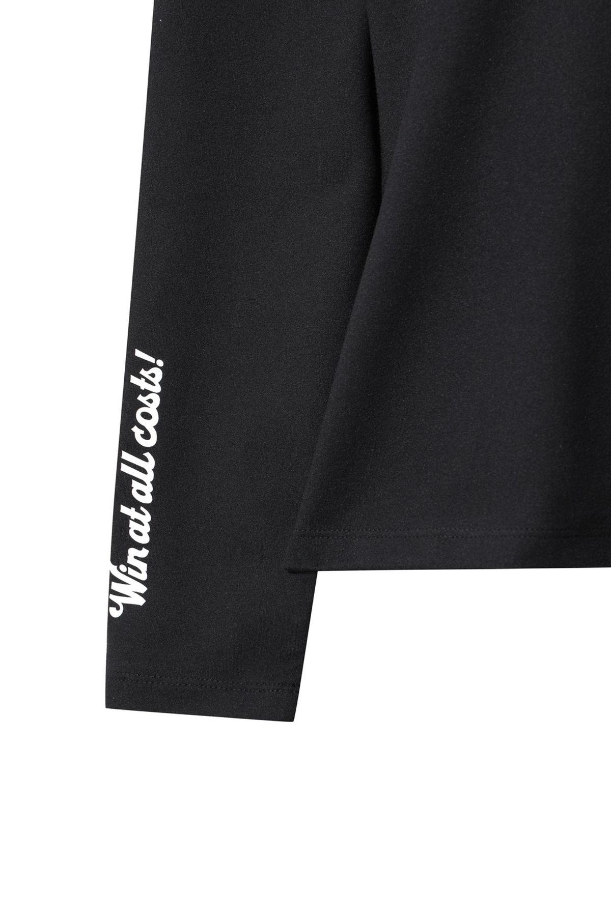 왁(WAAC) Women Winter Essential Fleece Highneck Top WWTBW25702BKX