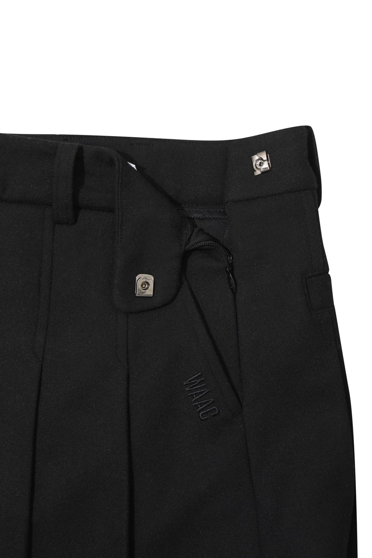 왁(WAAC) Women Winter pleats skirt WWKCW25701BKX
