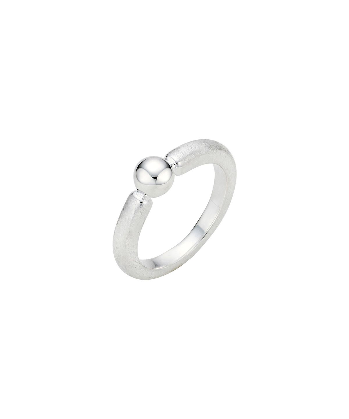 티오유(TOU) SS009 Matte & Glossy Ball Ring