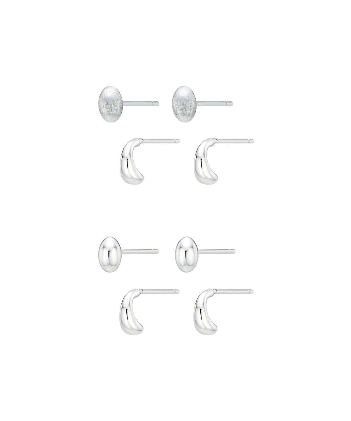 티오유(TOU) SS003 Hoop & Oval Set (2 style options)