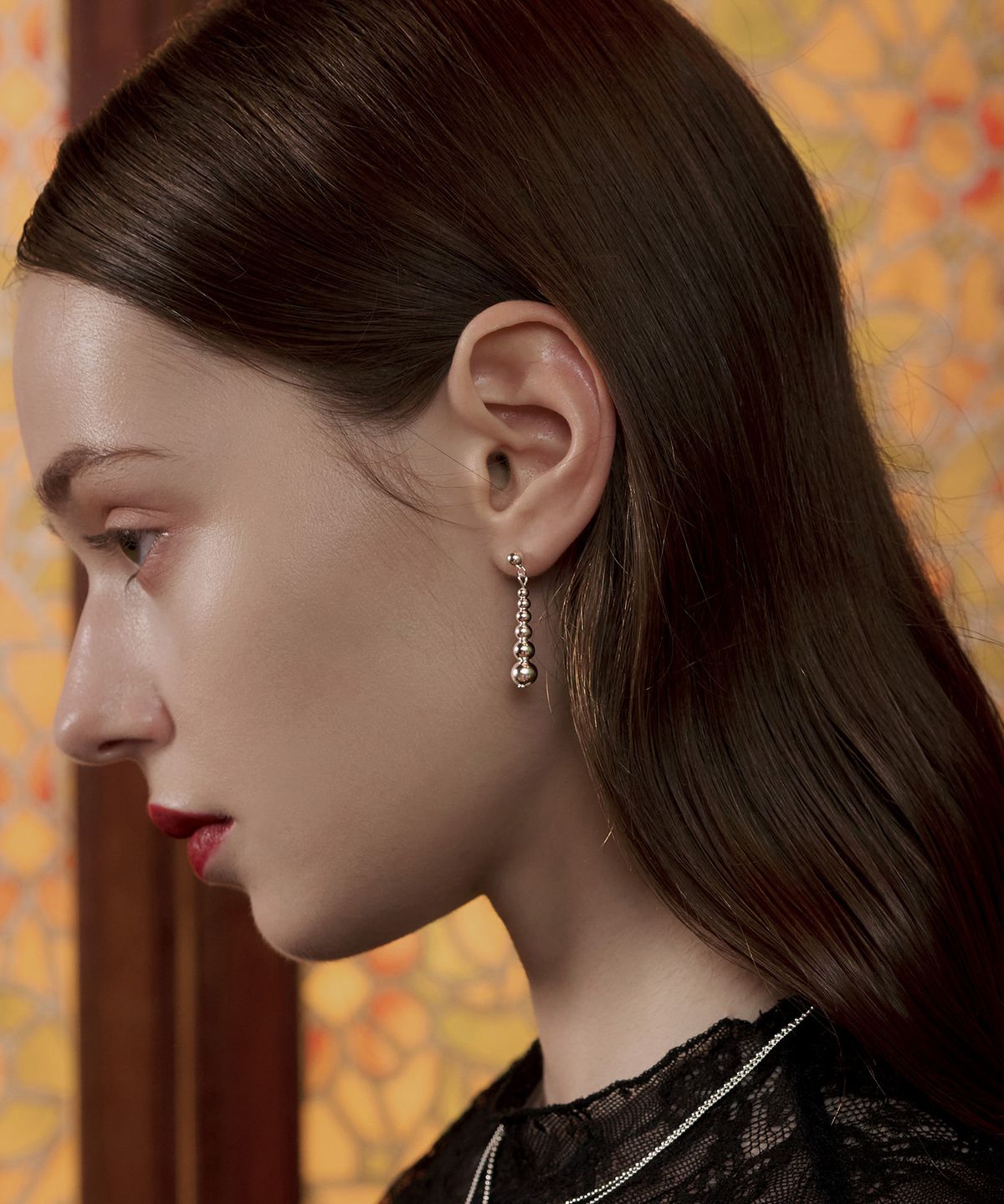 티오유(TOU) SS002 Gradation Drop Earrings
