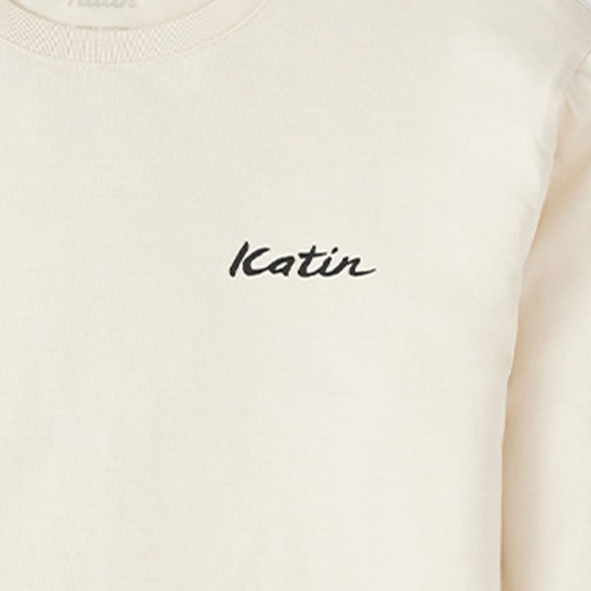 케이튼(KATIN) 레디언트 긴팔 티셔츠 - 빈티지 화이트