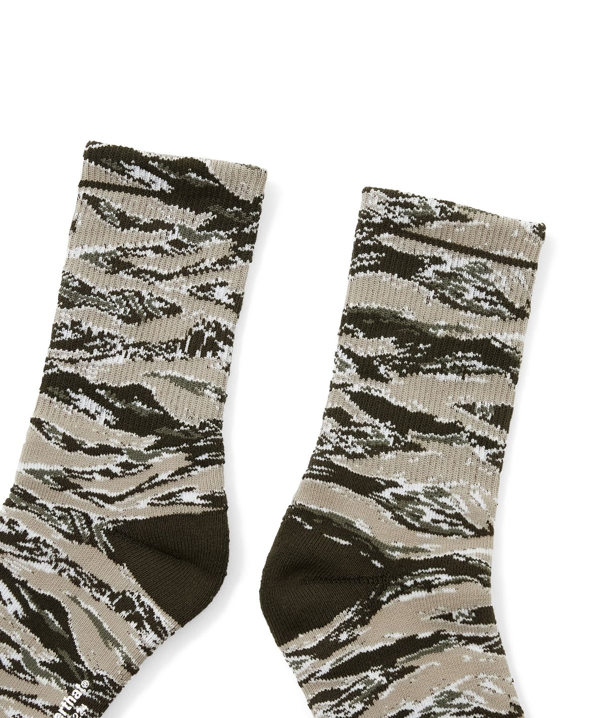 디스이즈네버댓(THISISNEVERTHAT) Camo Socks Olive
