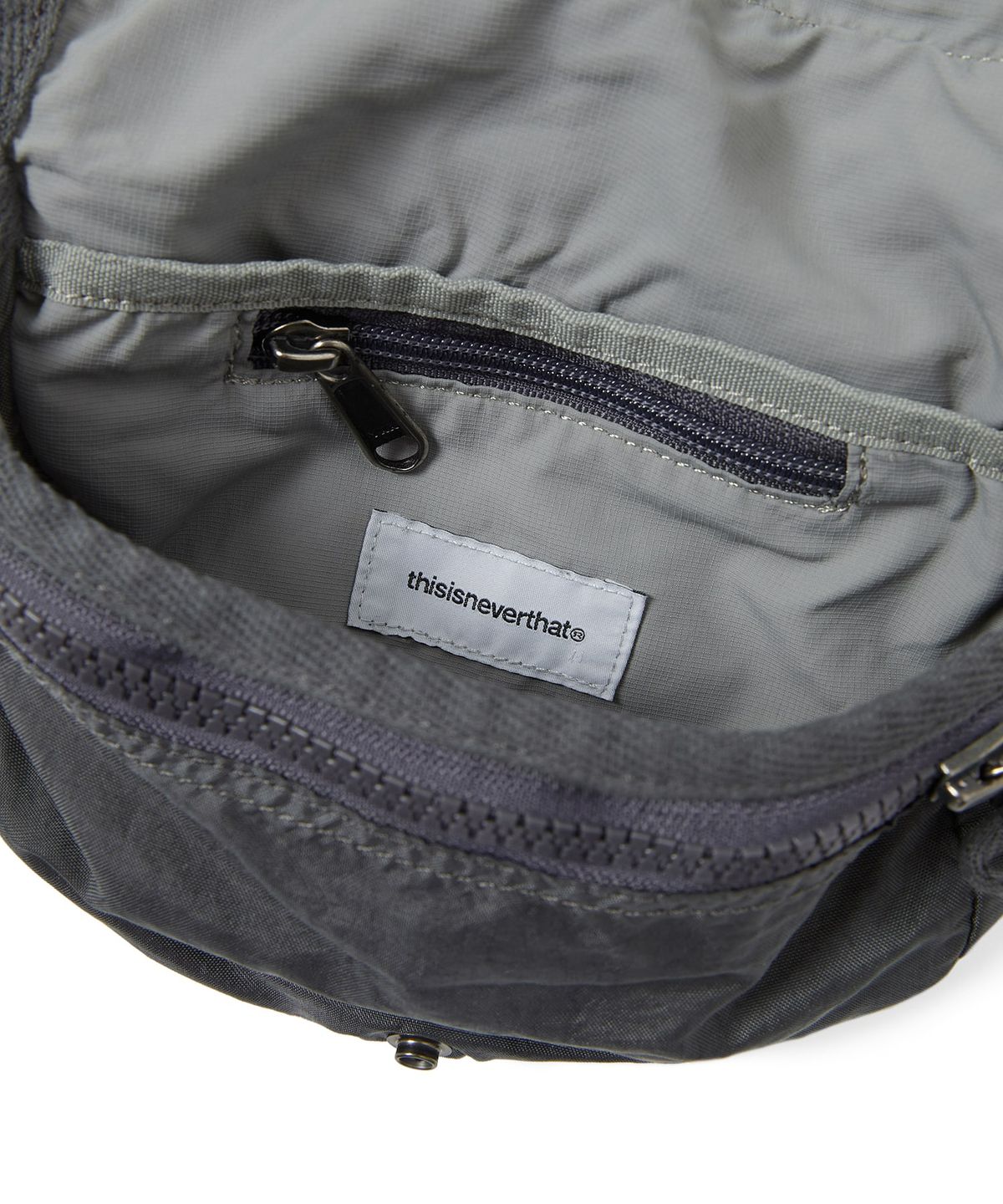 디스이즈네버댓(THISISNEVERTHAT) Overdyed MP Mini Bag Washed Charcoal