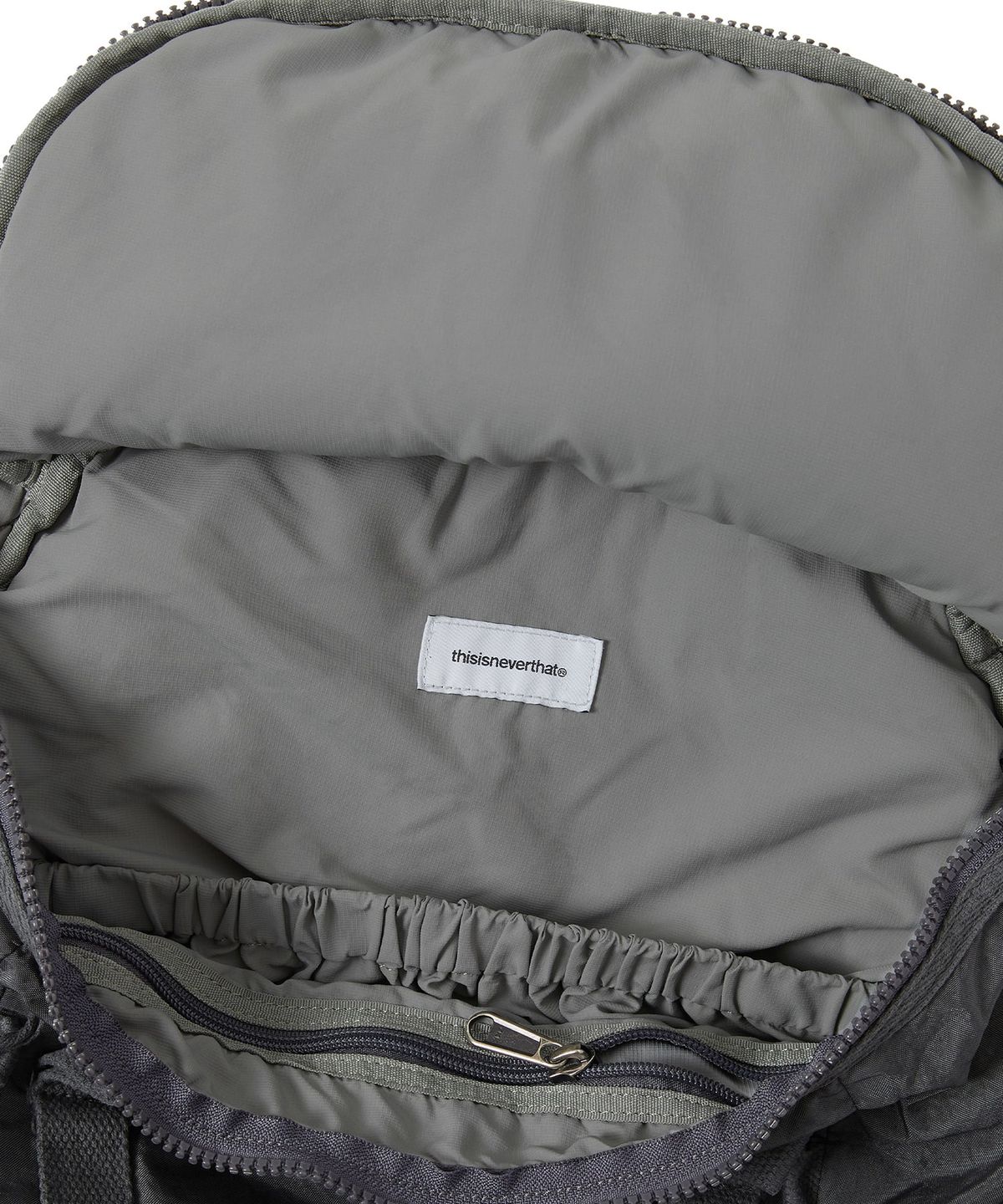 디스이즈네버댓(THISISNEVERTHAT) Overdyed MP Backpack Washed Charcoal