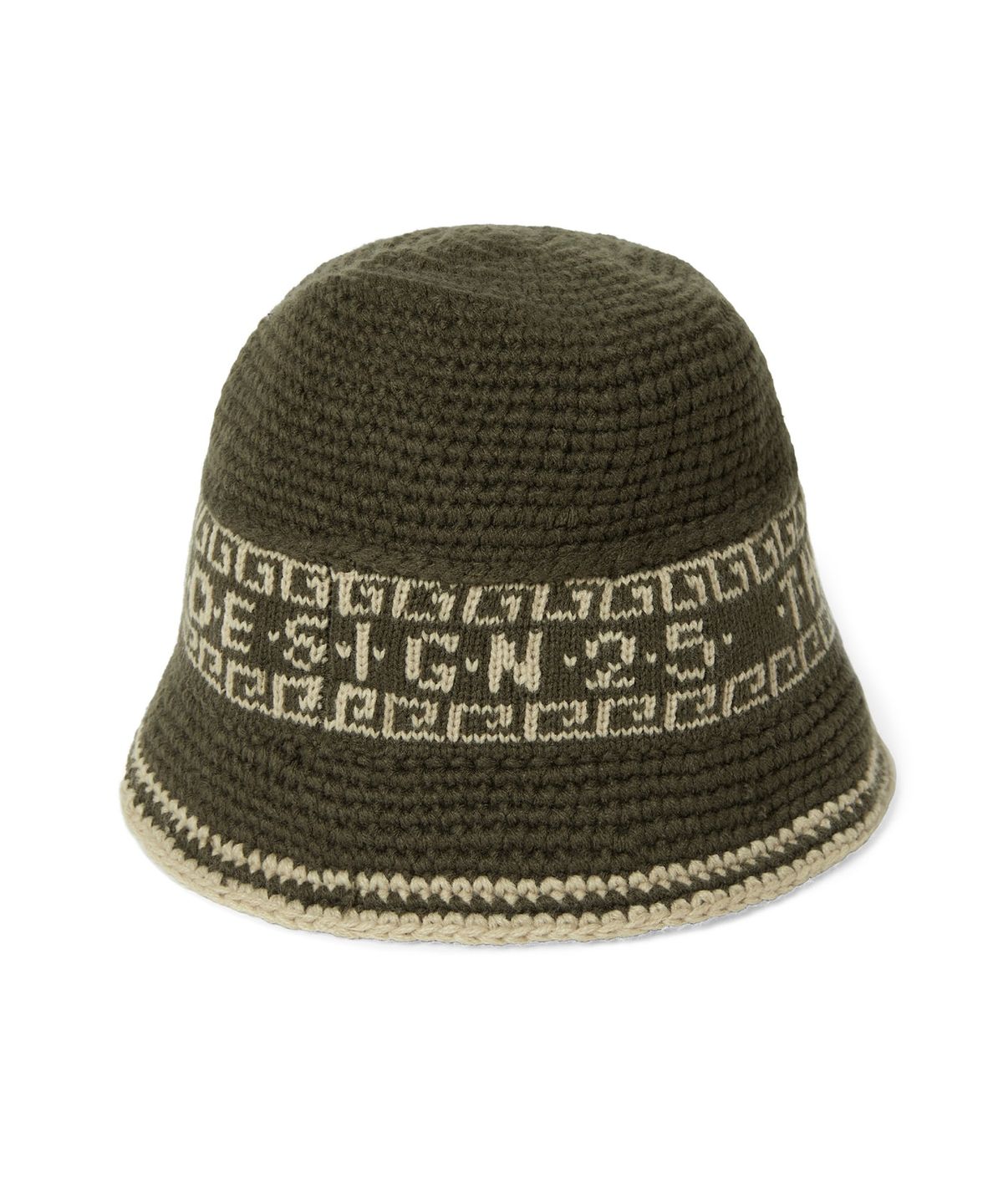 디스이즈네버댓(THISISNEVERTHAT) Crochet Bucket Hat Olive