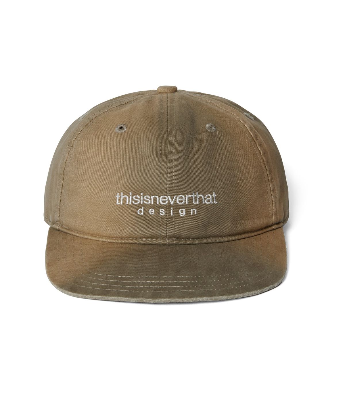 디스이즈네버댓(THISISNEVERTHAT) Bleached L-Logo Cap Olive