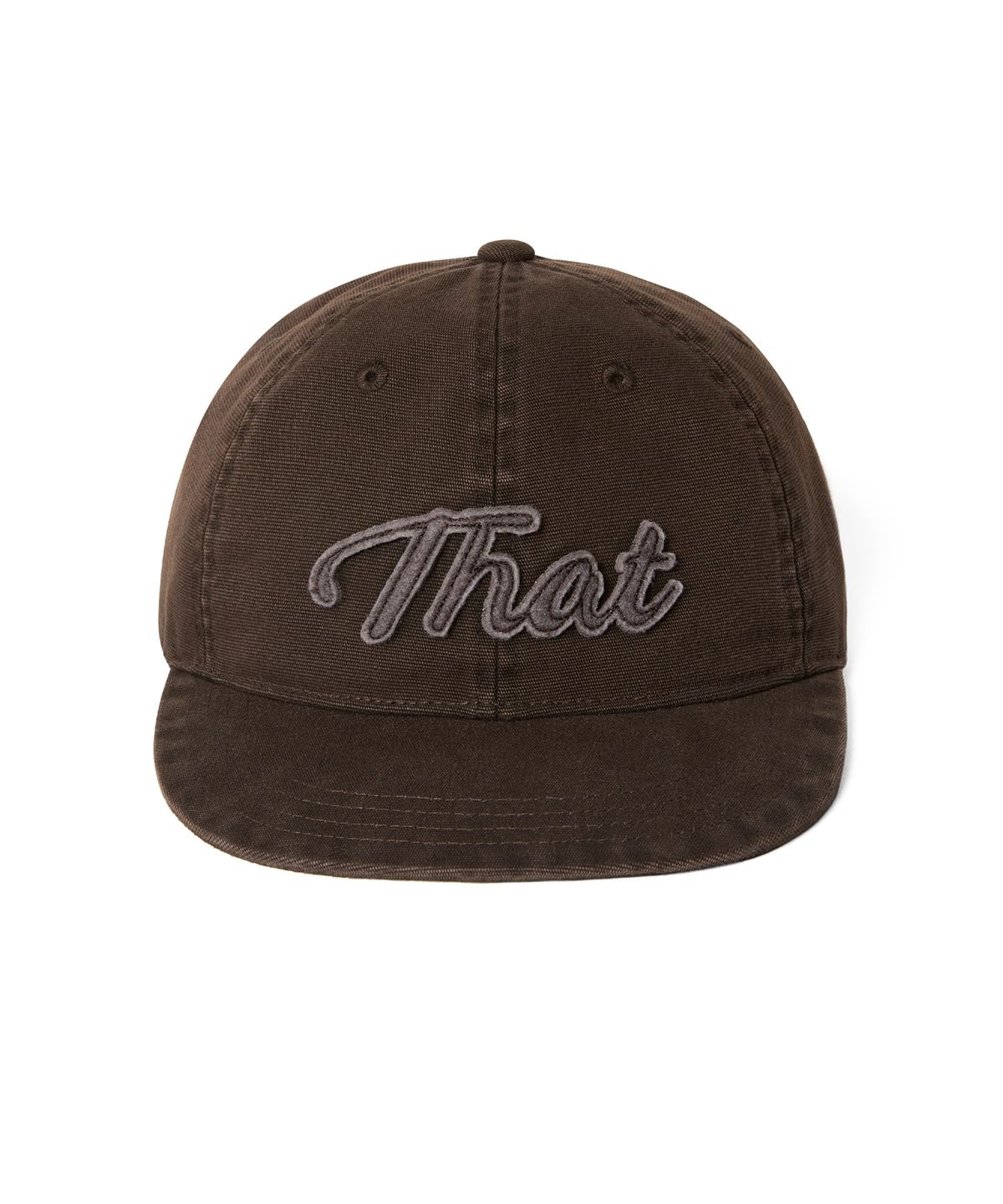 디스이즈네버댓(THISISNEVERTHAT) Overdyed That Cap Mocha