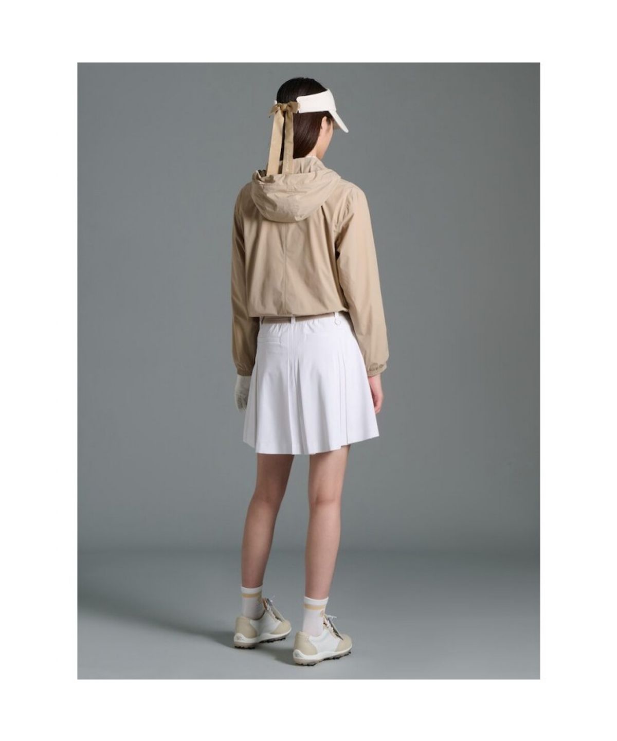 빈폴골프(BEANPOLE GOLF) 여성 후디 아노락  베이지