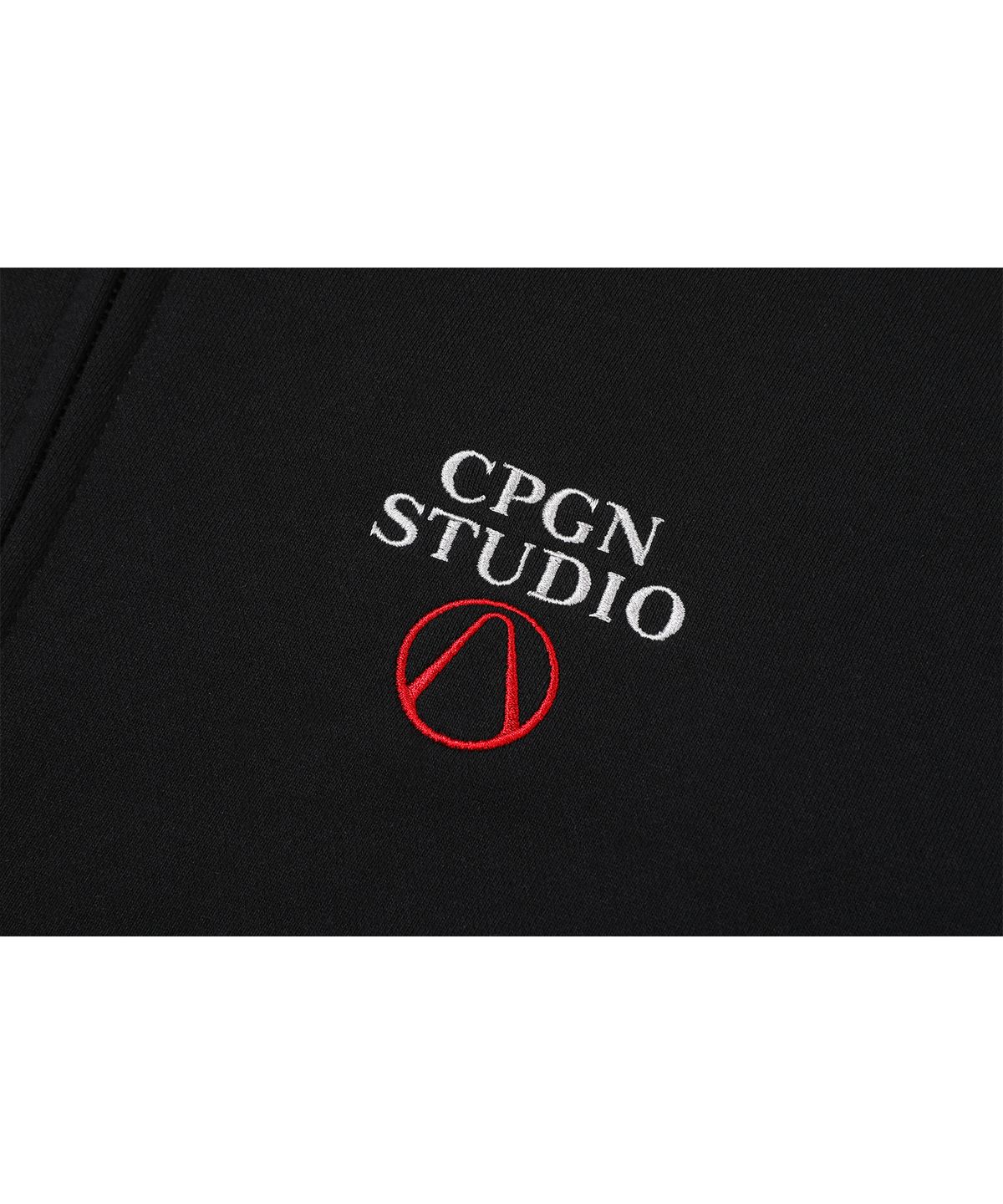 꼼파뇨(CPGN STUDIO) [CPGN X 보더랜드4] 밴딧 후드 집업 블랙